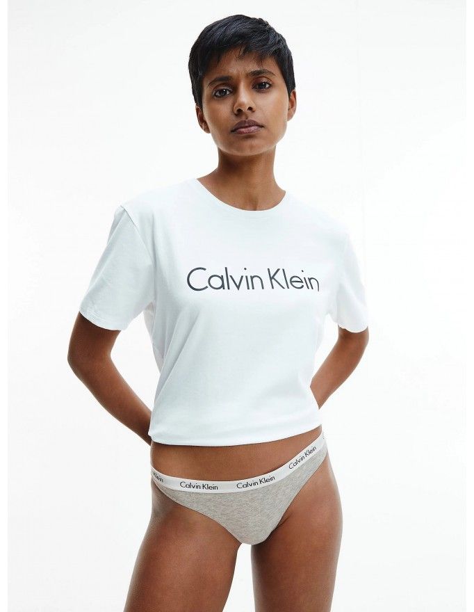 Tanga Calvin Klein  de algodón con logotipo pack de 5 unidades