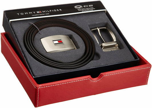 Correa Reversible de Doble Hebilla Tommy Hilfilger- Original