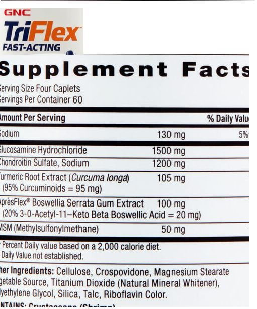 GNC - TriFlex Fast Acting