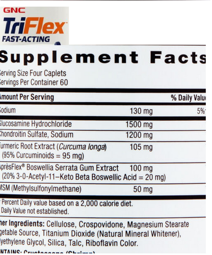 GNC - TriFlex Fast Acting