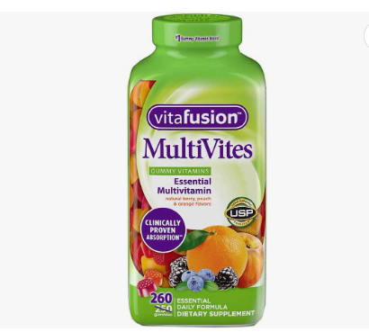 Vitafusion MultiVites - Vitaminas en gomitas  260 unidades.
